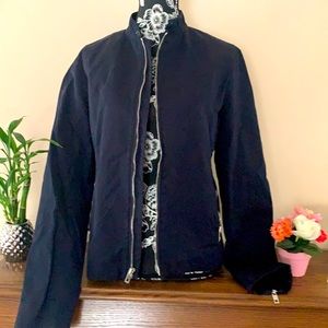 Rag & Bone Jacket Navy zip small/medium